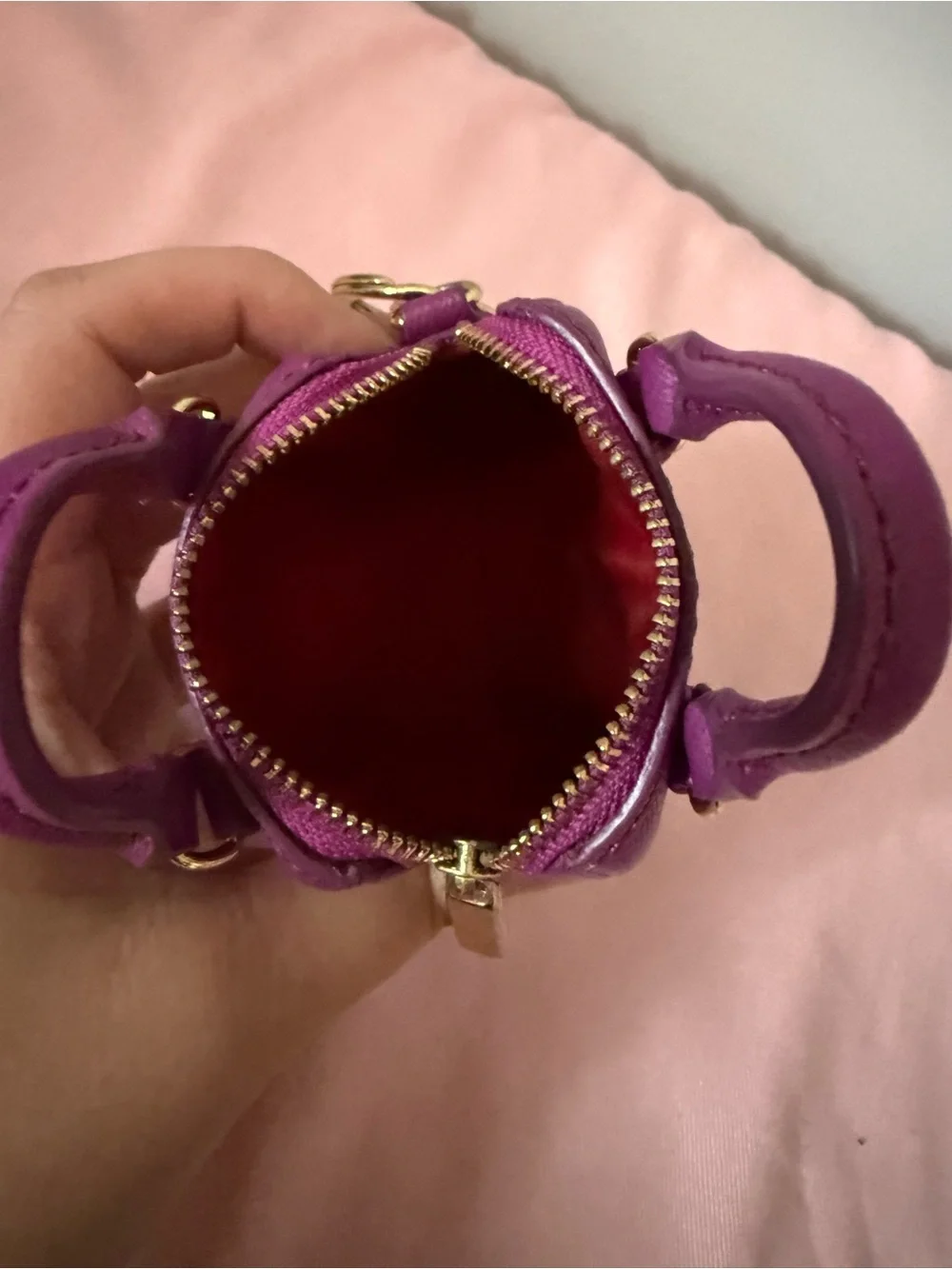 Tory Burch Mini Satchel Bag Charm